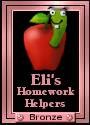 Eli's Homework Helper Award