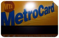 picture of a metro card