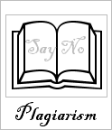 Graphic - Say No To Plagiarism